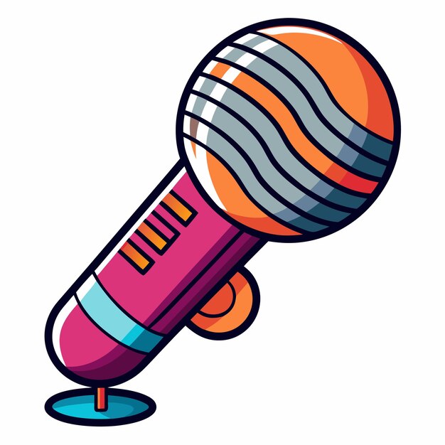 microphone clip art