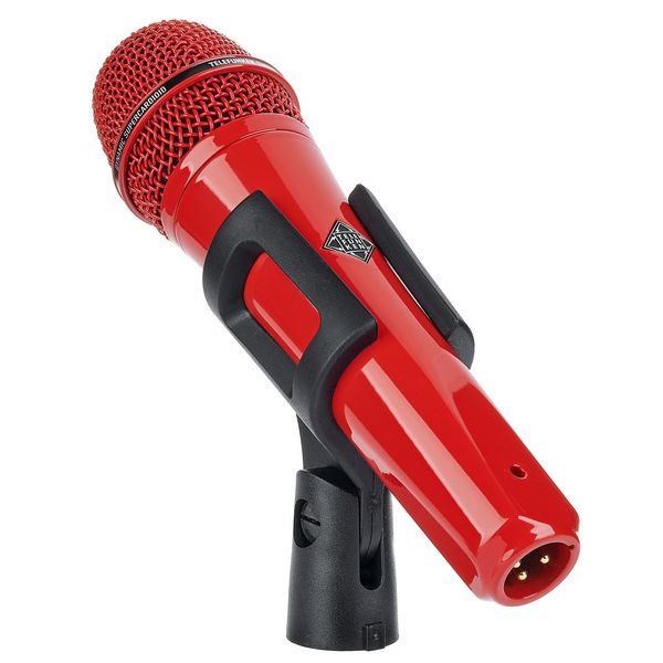 red microphone