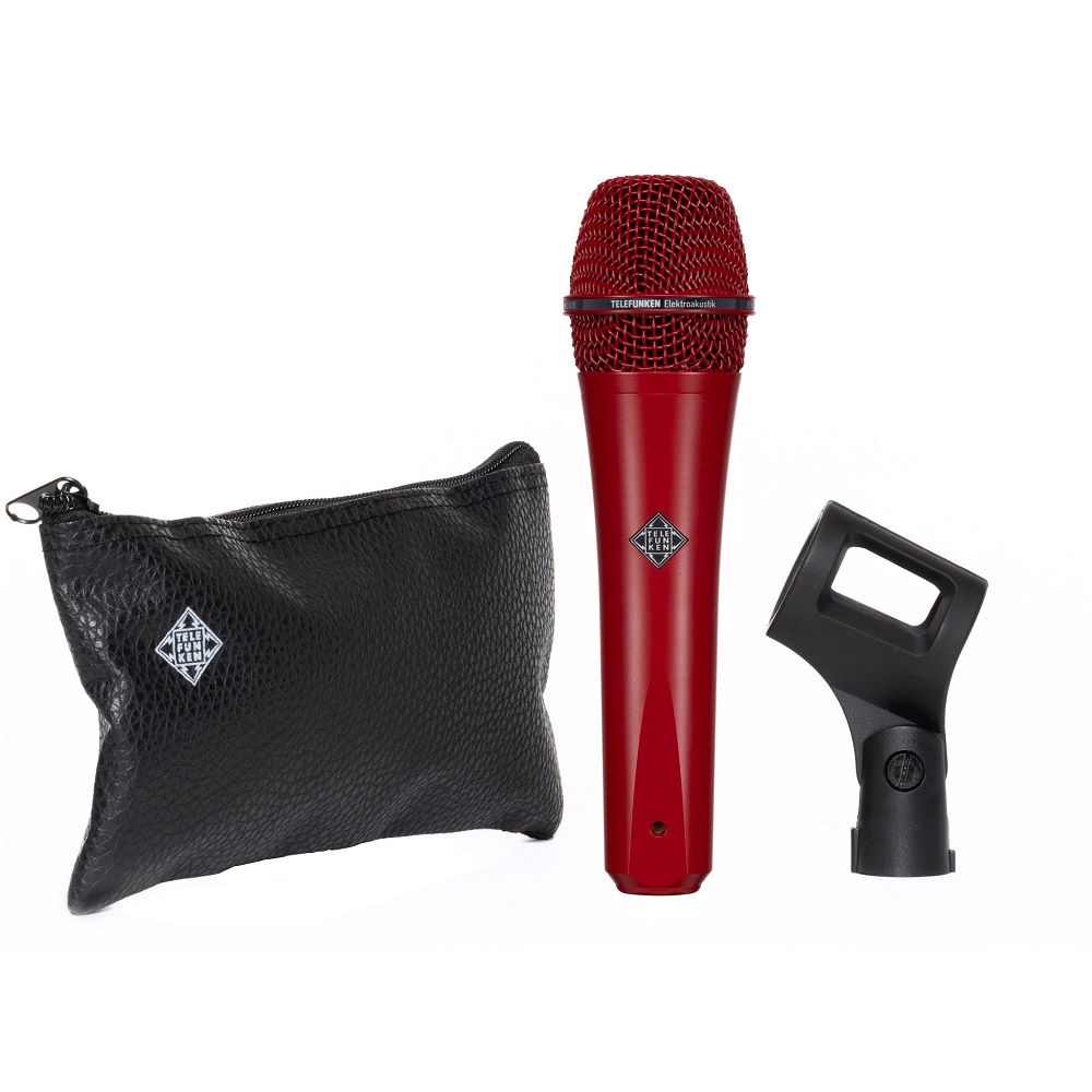 red microphone