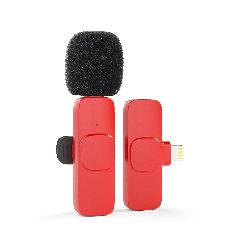 red microphone