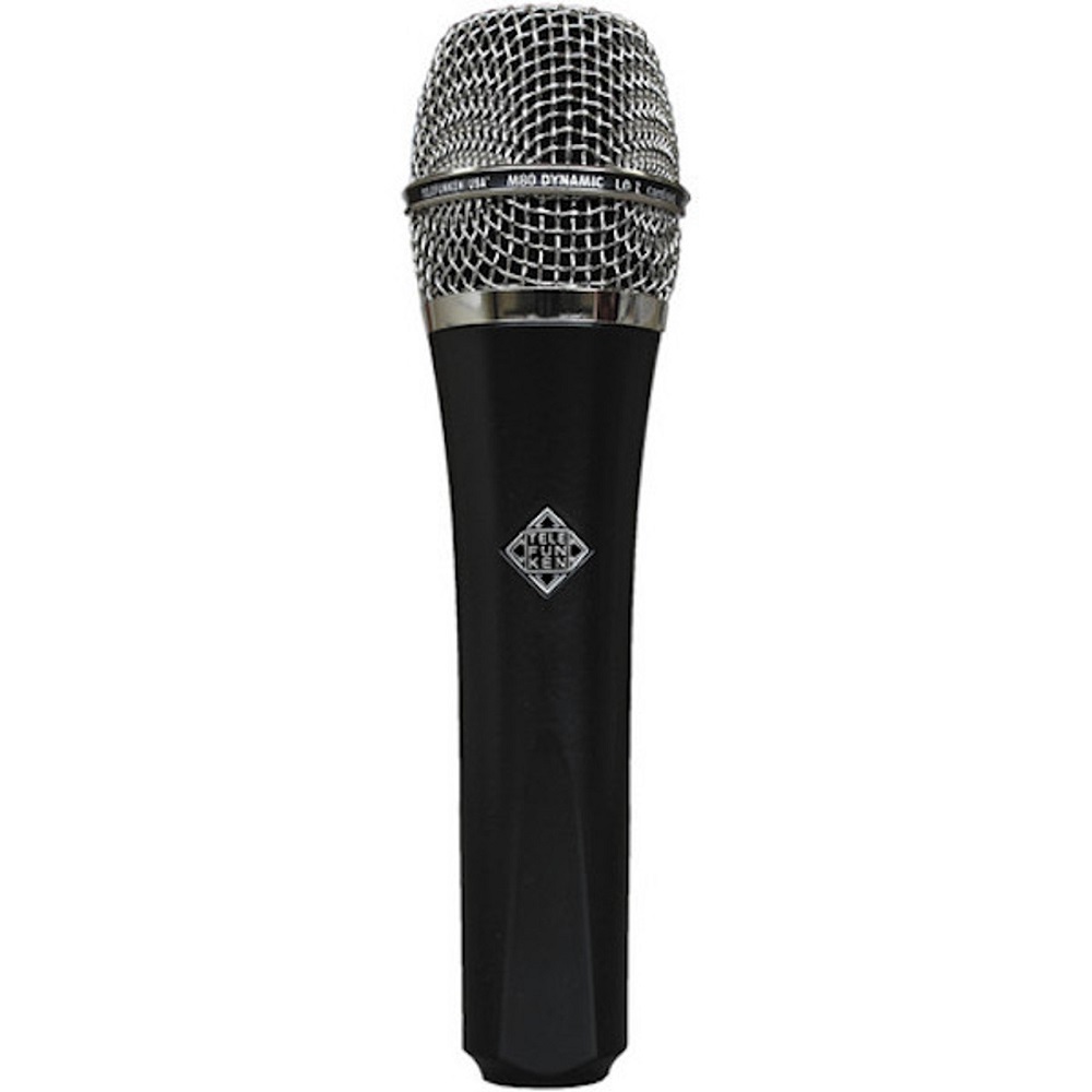 black microphone